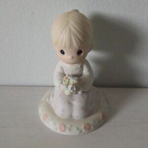 Vintage 1989 Precious Moments Thinking of You Is What I Really Like To Do